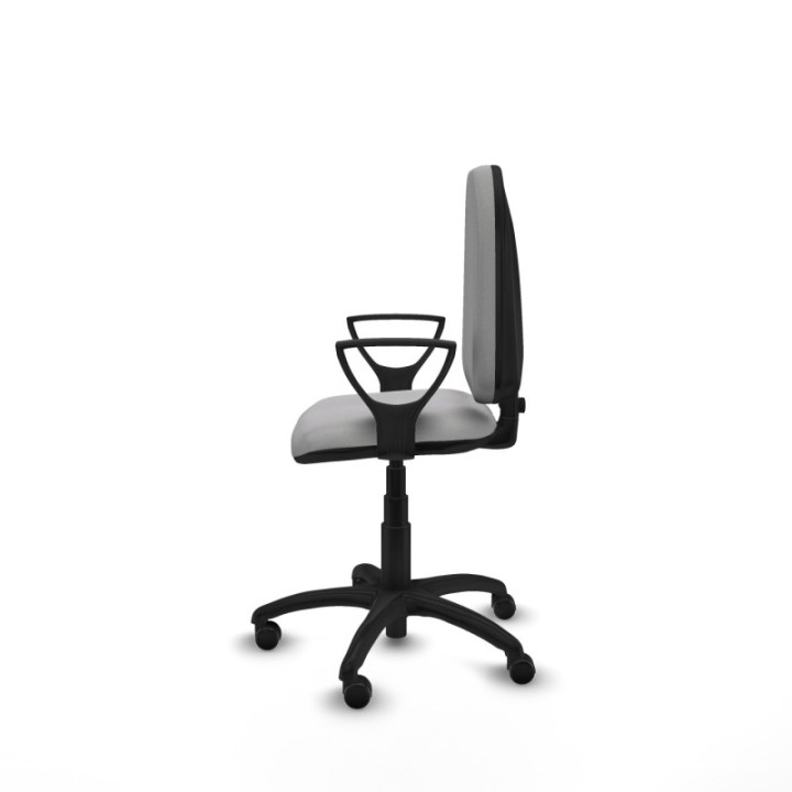 Aýna CP bali gris claro brazos fijos base poliamida ruedas engomadas 50mm