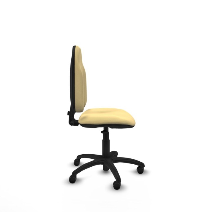 Algarra CP similpiel crema  base poliamida ruedas engomadas 50mm