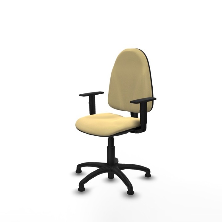 Algarra CP similpiel crema brazos 1D base poliamida topes