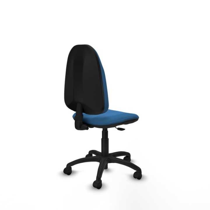 Algarra CP similpiel azul claro  base poliamida ruedas nailon 50mm