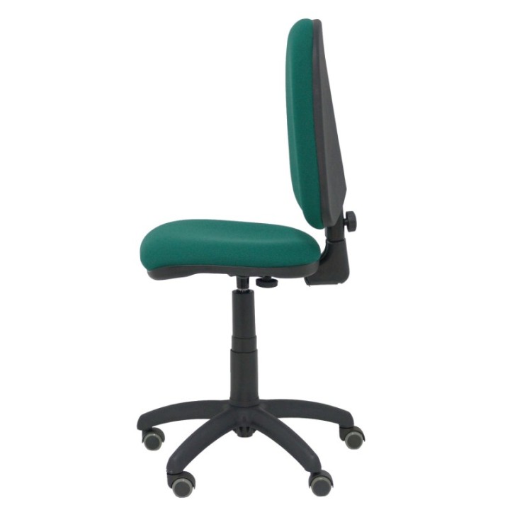 Silla Aýna bali verde botella ruedas de parqué