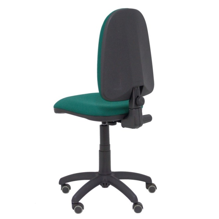 Silla Aýna bali verde botella ruedas de parqué