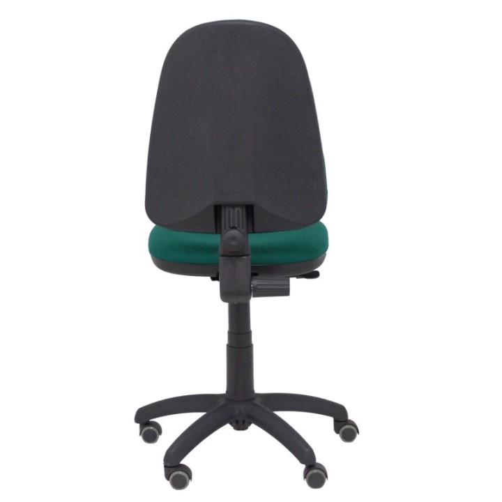 Silla Aýna bali verde botella ruedas de parqué