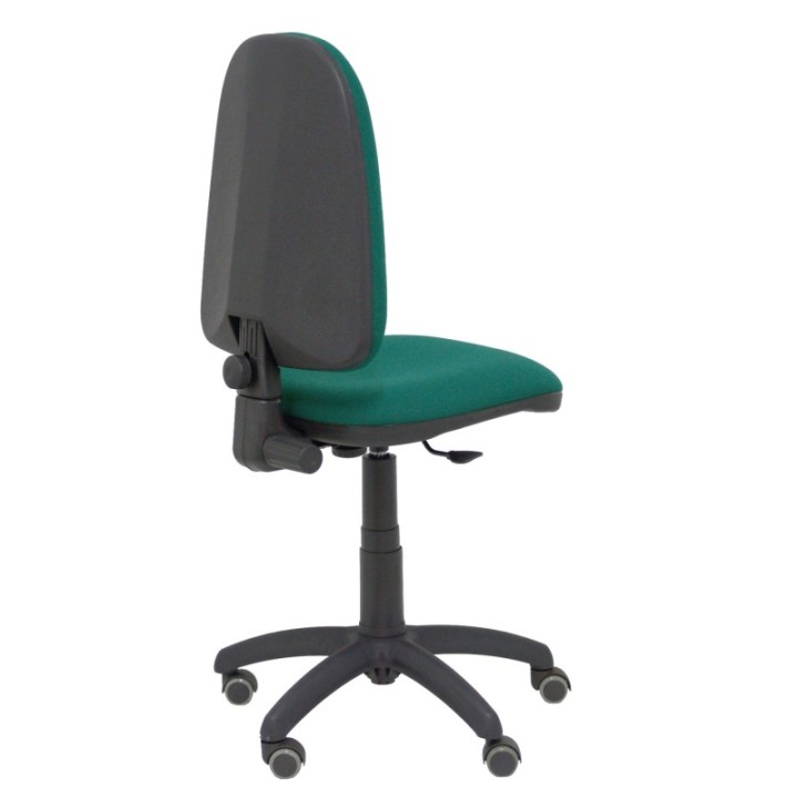 Silla Aýna bali verde botella ruedas de parqué