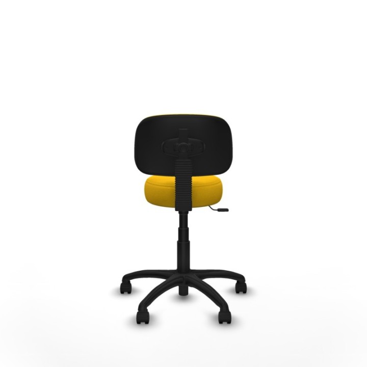 Silla Llanos giratorio bali amarillo base poliamida 600 ruedas nailon 50