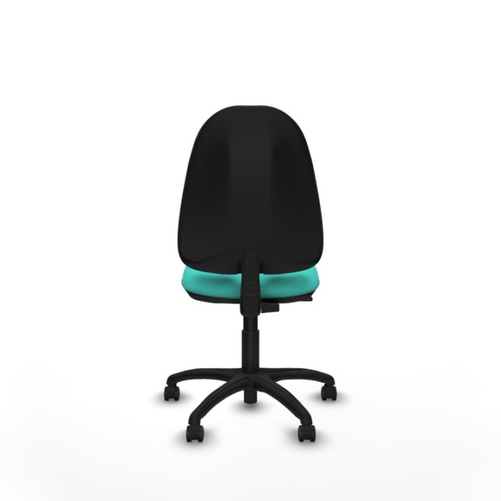 Algarra CP similpiel turquesa  base poliamida ruedas autofrenantes 50mm