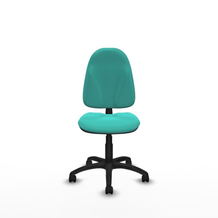 Algarra CP similpiel turquesa  base poliamida ruedas nailon 50mm