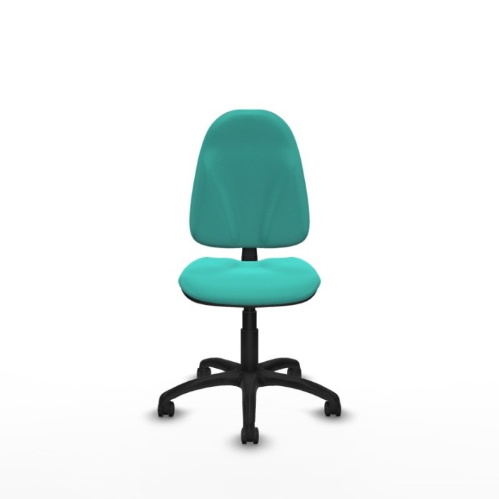 Algarra CP similpiel turquesa  base poliamida ruedas engomadas 50mm