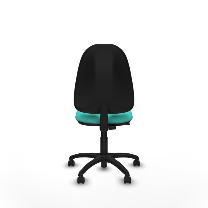 Algarra CP similpiel turquesa  base poliamida ruedas engomadas 50mm