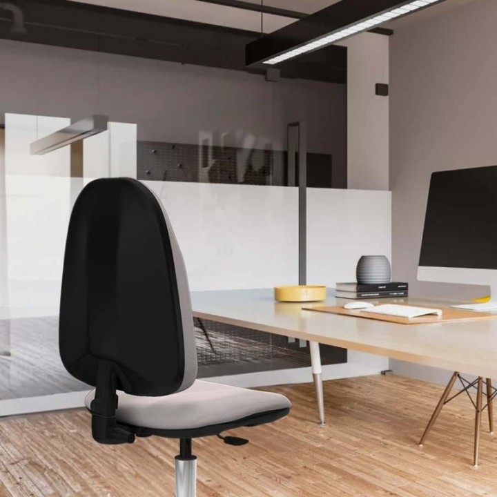 Algarra CP similpiel turquesa  base cromada ruedas engomadas 50mm