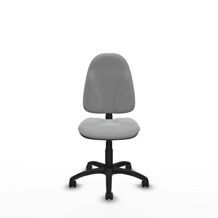 Algarra CP similpiel gris claro  base poliamida ruedas autofrenantes 50mm