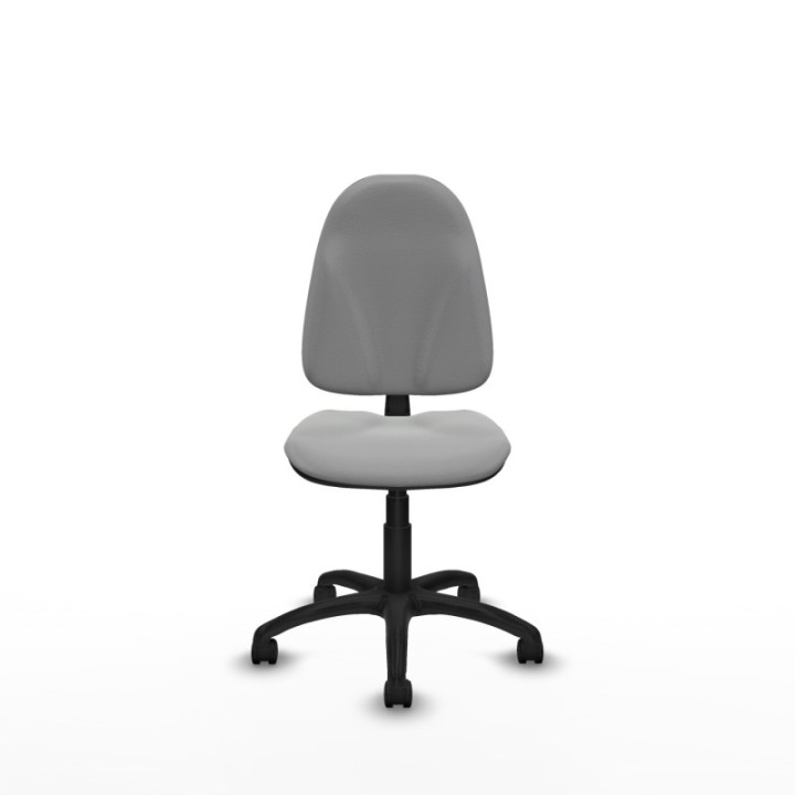 Algarra CP similpiel gris claro  base poliamida ruedas nailon 50mm