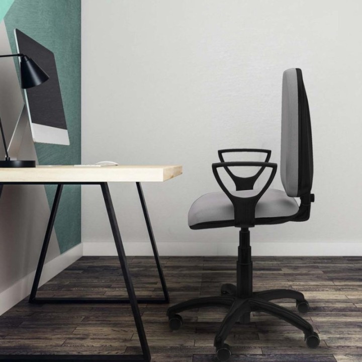 Aýna CP bali verde esmeralda brazos fijos base poliamida ruedas autofrenantes 50mm