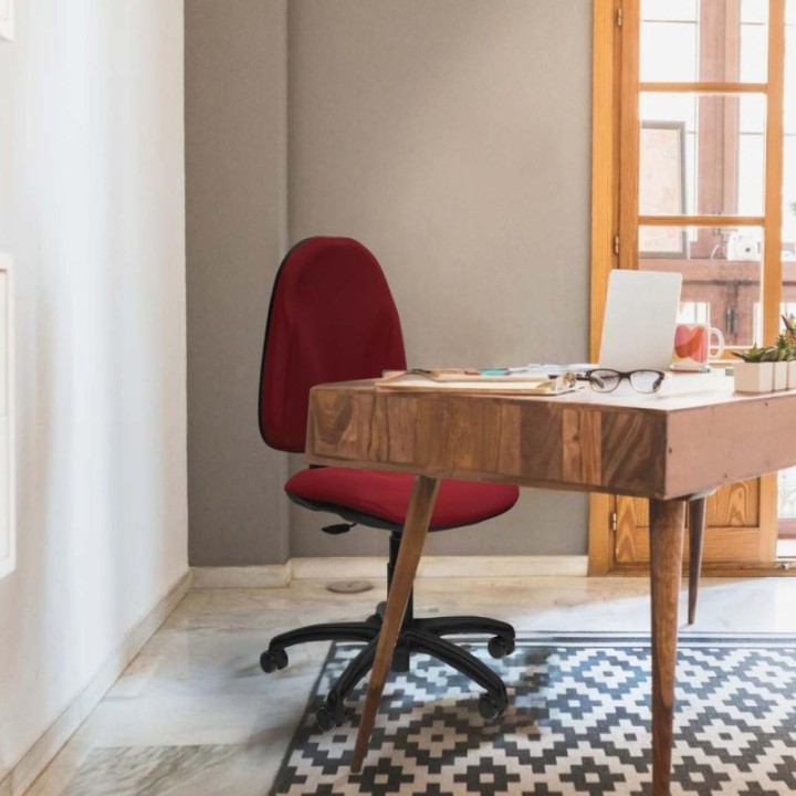 Algarra CP similpiel verde botella  base poliamida ruedas engomadas 50mm