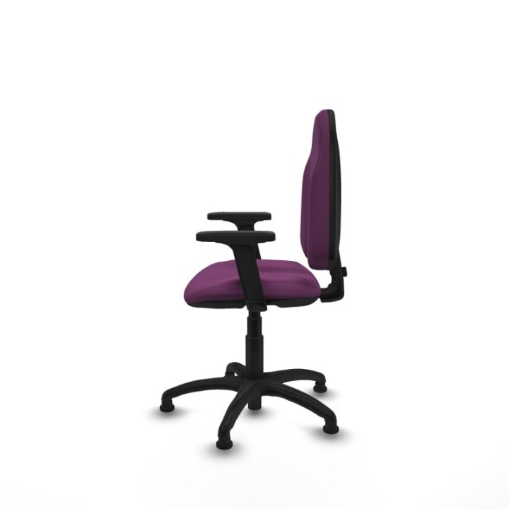 Algarra CP similpiel morado brazos 2D base poliamida topes