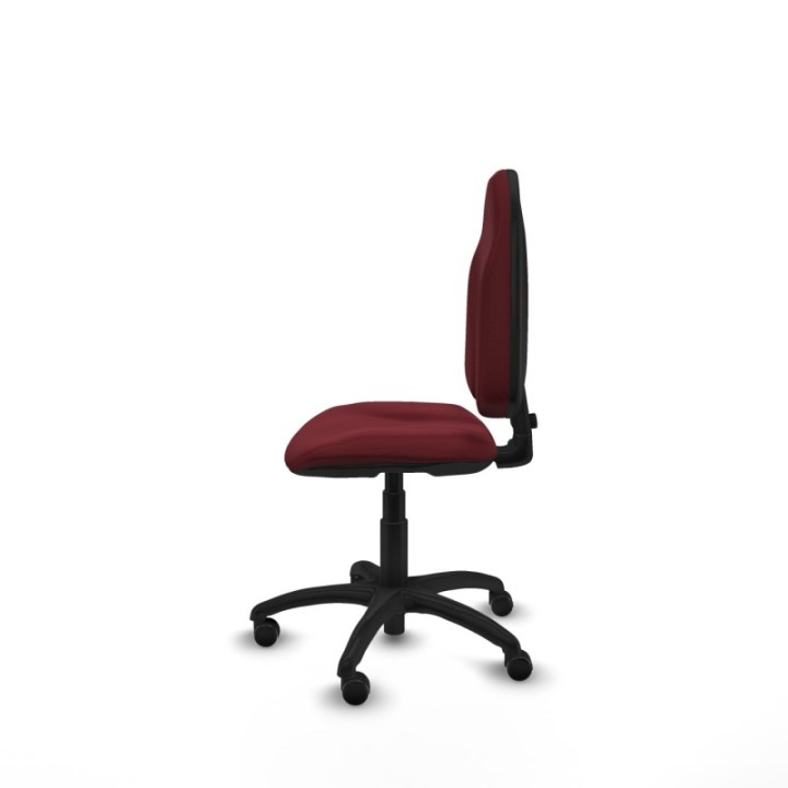 Algarra CP similpiel granate  base poliamida ruedas engomadas 50mm