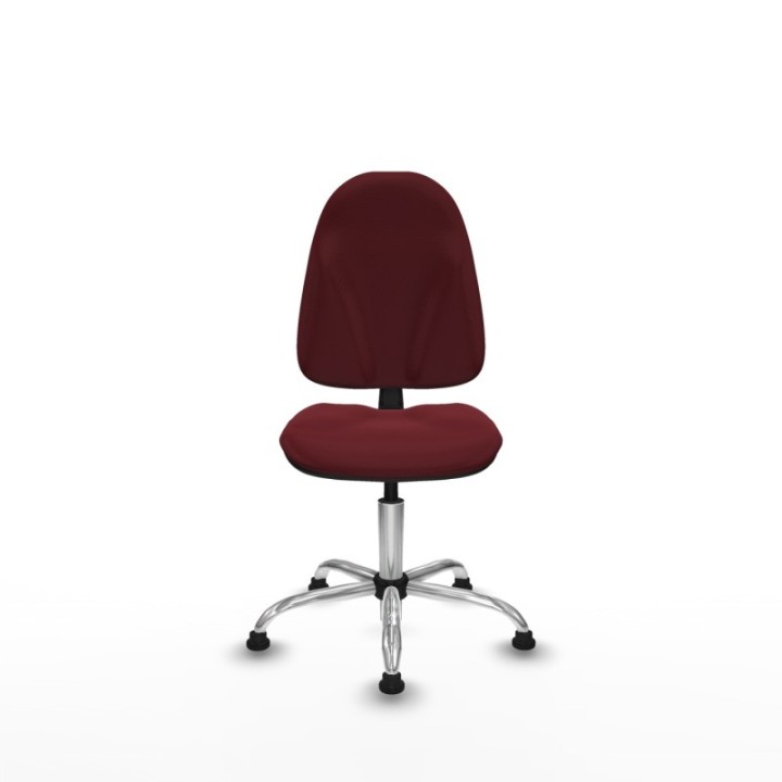 Algarra CP similpiel granate  base cromada topes