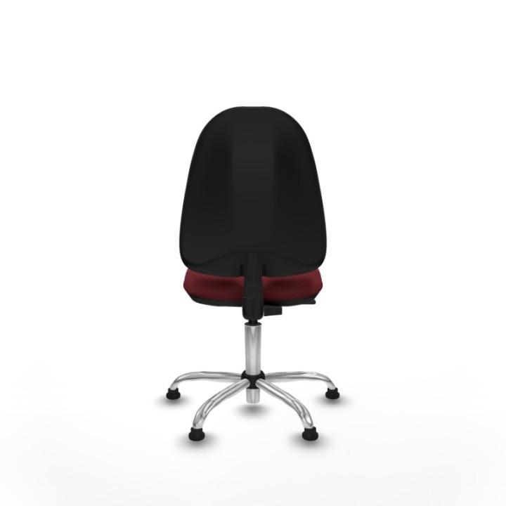 Algarra CP similpiel granate  base cromada topes