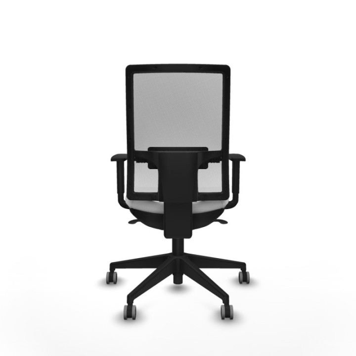 Horna sincro malla blanca bali blanco brazos 1D base piramidal  ruedas 65mm engomadas