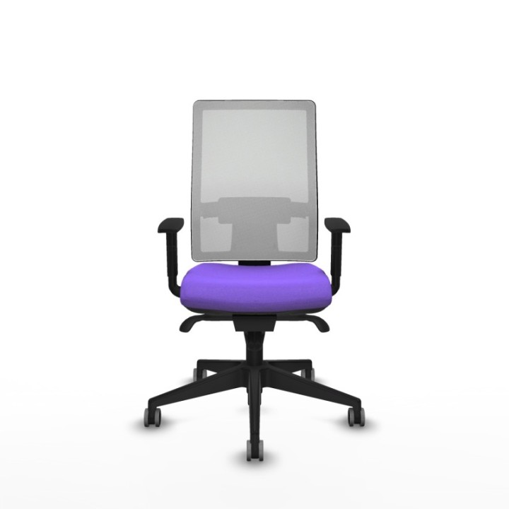 Horna sincro malla blanca bali lila brazos 1D base piramidal  ruedas 65mm engomadas