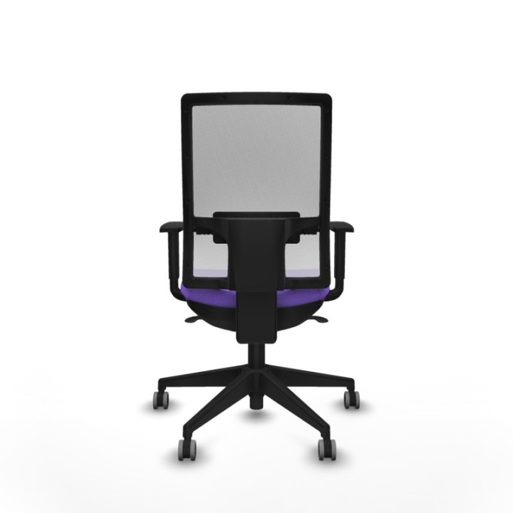 Horna sincro malla blanca bali lila brazos 1D base piramidal  ruedas 65mm engomadas