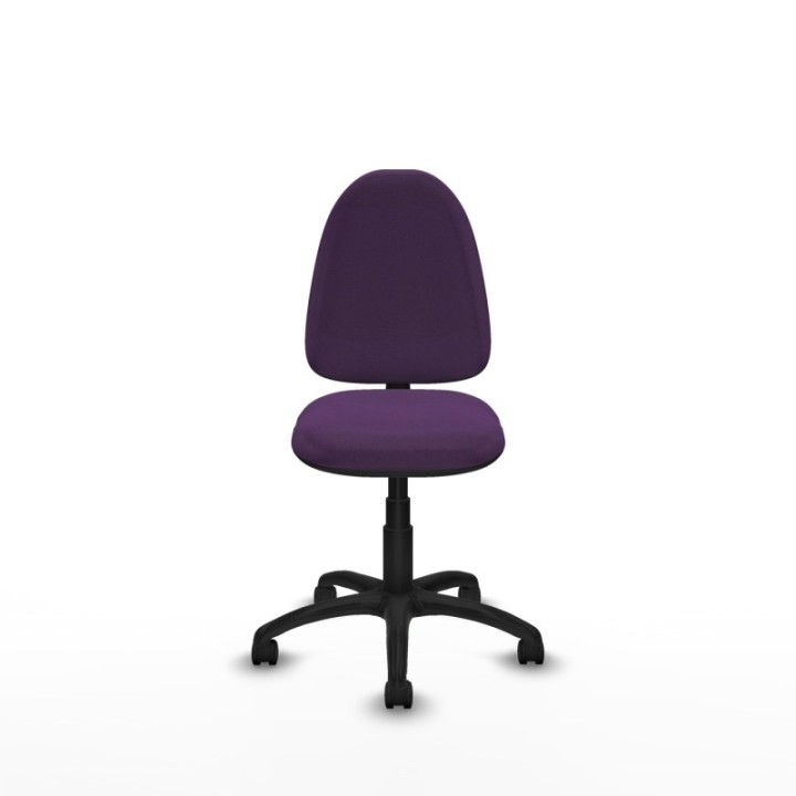 Aýna CP bali morado sin brazos base poliamida ruedas nailon 50mm