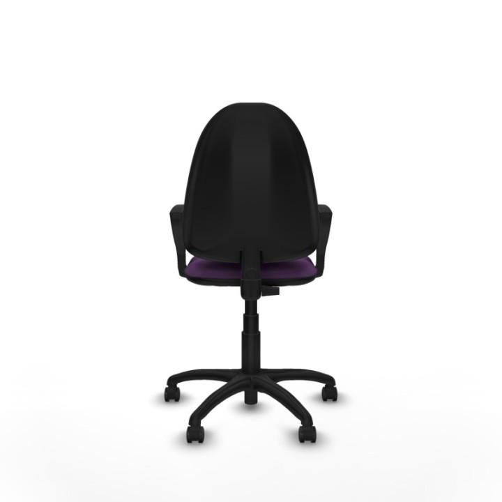 Aýna CP bali morado brazos fijos base poliamida ruedas autofrenantes 50mm