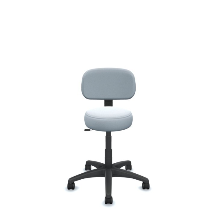 Silla Llanos contaco lama bali blanco ruedas nailon 50.