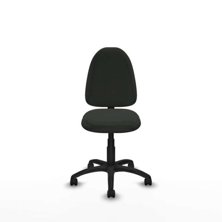 Aýna CP bali negro sin brazos base poliamida ruedas nailon 50mm