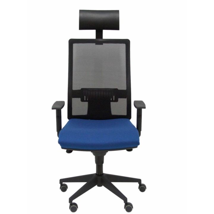 Silla Horna bali azul marino con cabecero
