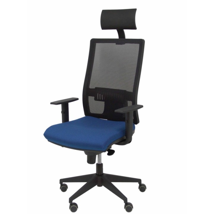 Silla Horna bali azul marino con cabecero