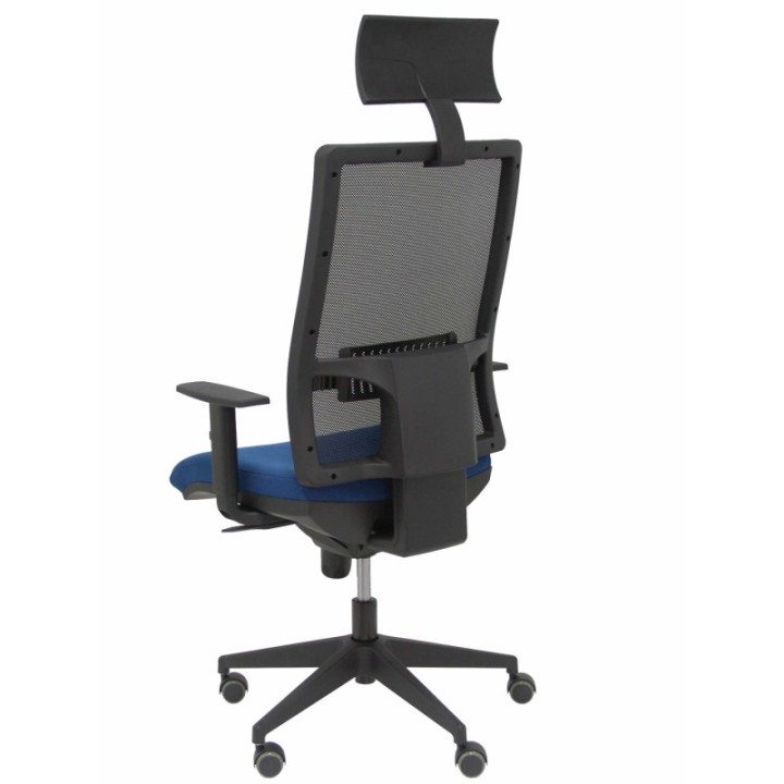 Silla Horna bali azul marino con cabecero