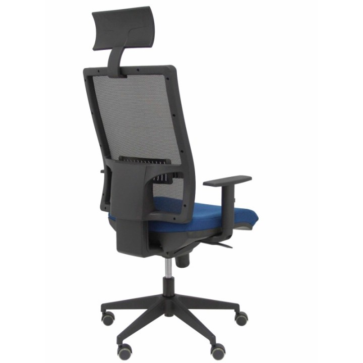 Silla Horna bali azul marino con cabecero