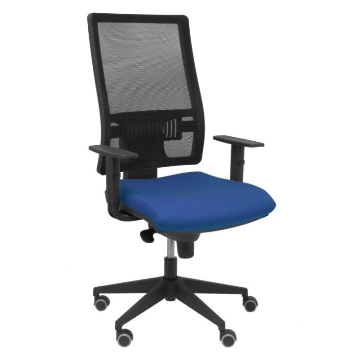 Silla Horna bali azul marino sin cabecero.