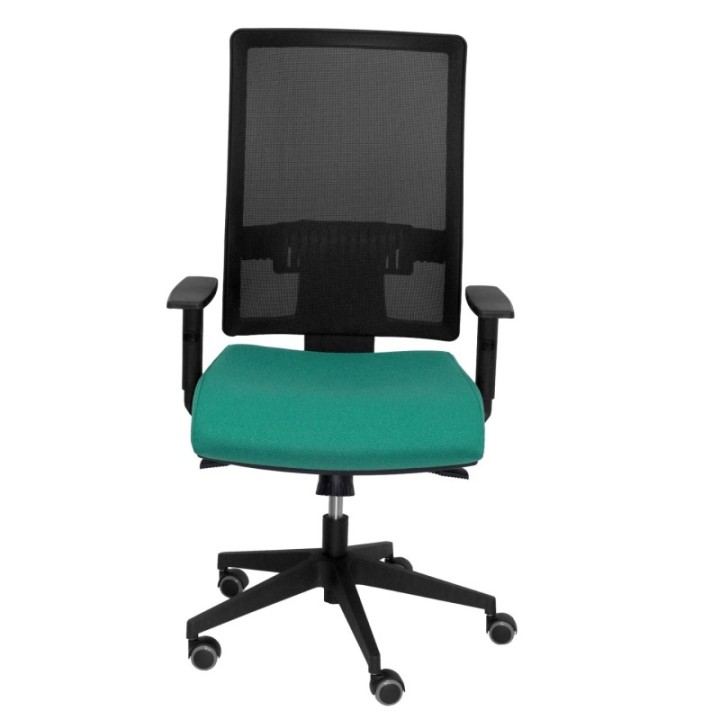 Silla Horna bali verde esmeralda sin cabecero