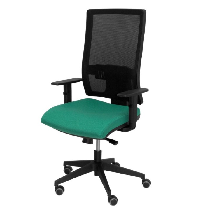 Silla Horna bali verde esmeralda sin cabecero