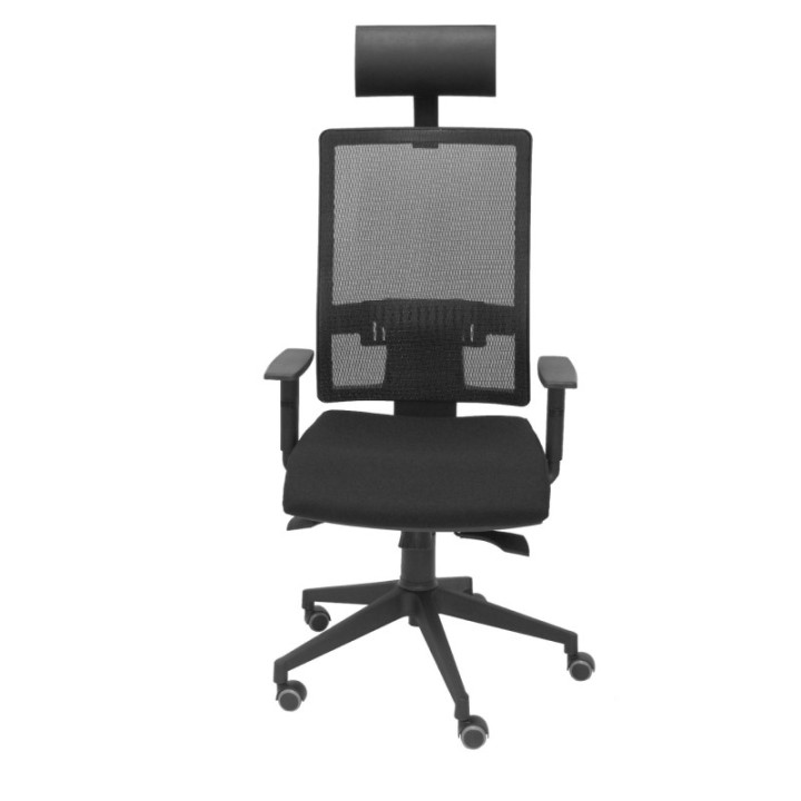 Silla Horna bali negro con cabecero fijo