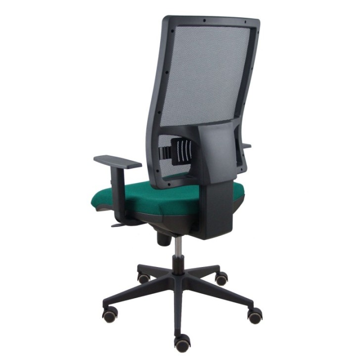 Silla Horna bali verde botella brazos regulables