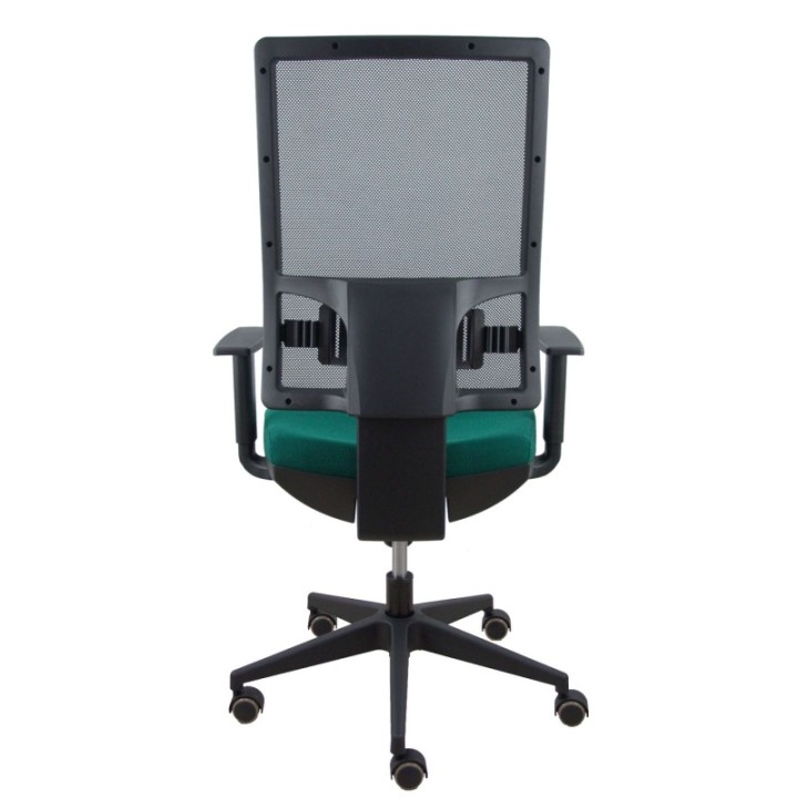 Silla Horna bali verde botella brazos regulables