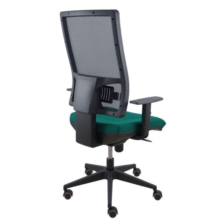 Silla Horna bali verde botella brazos regulables