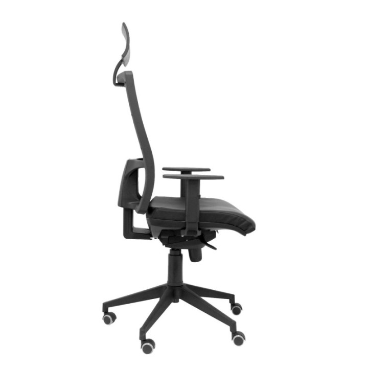 Silla Horna piel negro