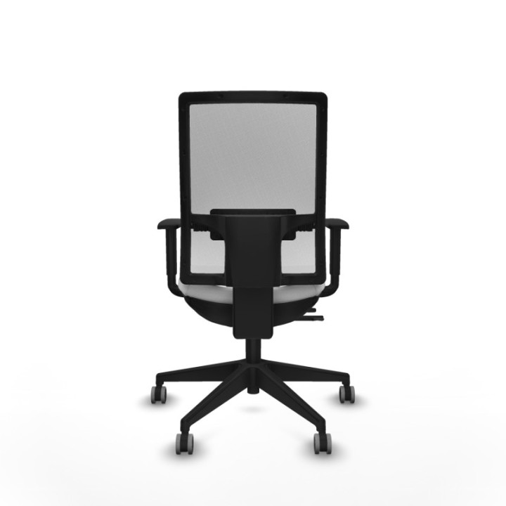 Horna traslack malla blanca bali blanco brazos 1D base piramidal  ruedas 65mm engomadas