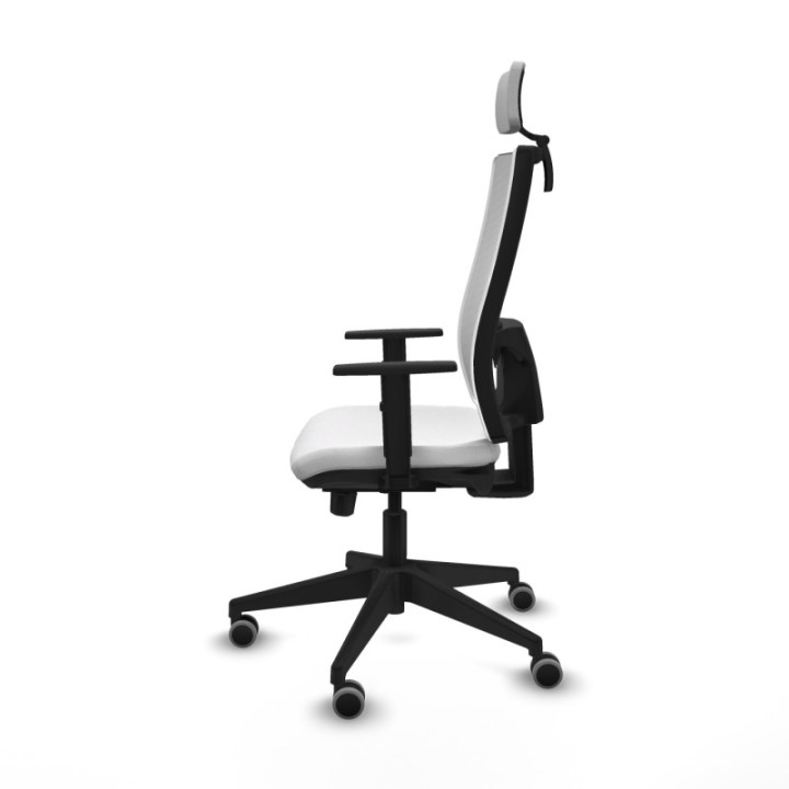 Horna traslack malla blanca bali blanco brazos 1D base piramidal cabecero 2D ruedas 65mm engomadas