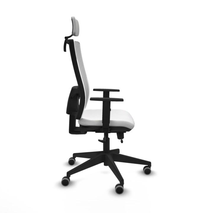 Horna traslack malla blanca bali blanco brazos 1D base piramidal cabecero 2D ruedas 65mm engomadas