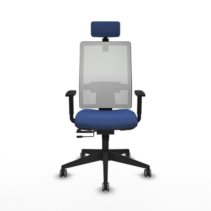 Horna traslack malla blanca bali azul marino brazos 1D base piramidal cabecero 2D ruedas 65mm engomadas