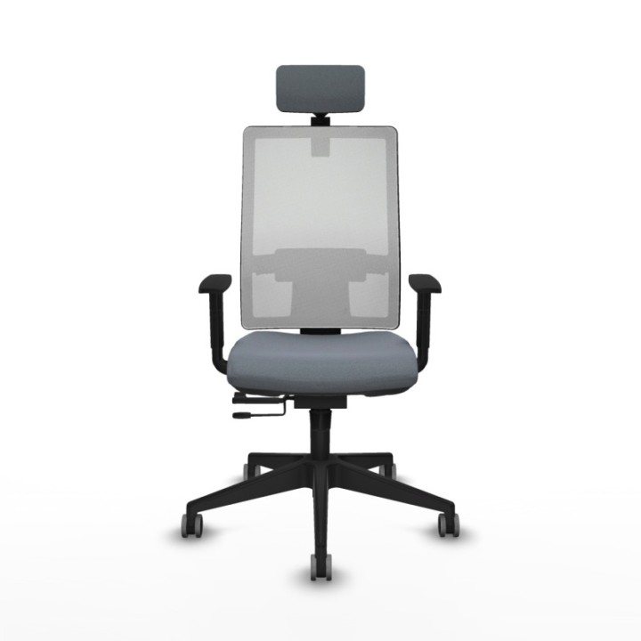 Horna traslack malla blanca bali gris brazos 1D base piramidal cabecero 2D ruedas 65mm engomadas