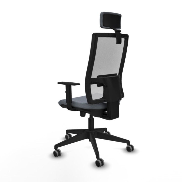 Horna traslack malla blanca bali gris brazos 1D base piramidal cabecero 2D ruedas 65mm engomadas