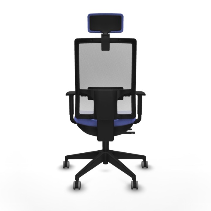 Horna traslack malla blanca bali azul claro brazos 1D base piramidal cabecero 2D ruedas 65mm engomadas