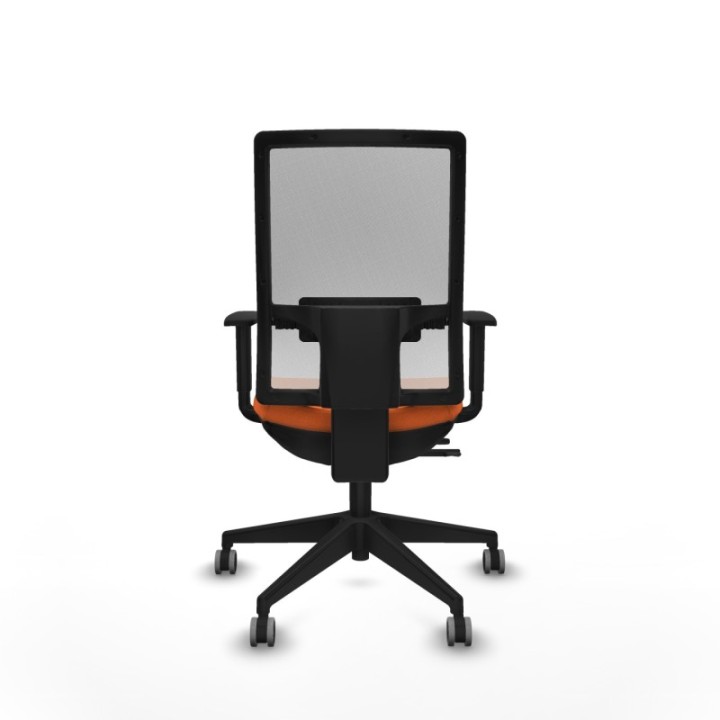 Horna traslack malla blanca bali naranja brazos 1D base piramidal  ruedas 65mm engomadas