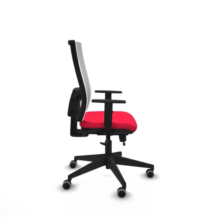 Horna traslack malla blanca bali rojo brazos 1D base piramidal  ruedas 65mm engomadas